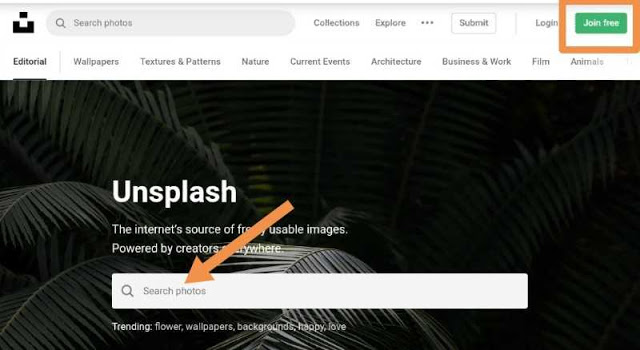 unsplash se free image or photos kaise download kare