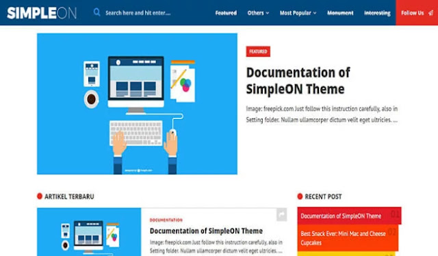 blogger templates, simpleon responsive blogger template, best 10 responsive blogger templates, blogger templates free download, how to download blogger template, best free template for blogger 2020