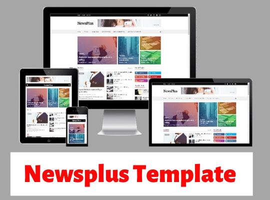 best free blogger templates, newsplus blogger theme 