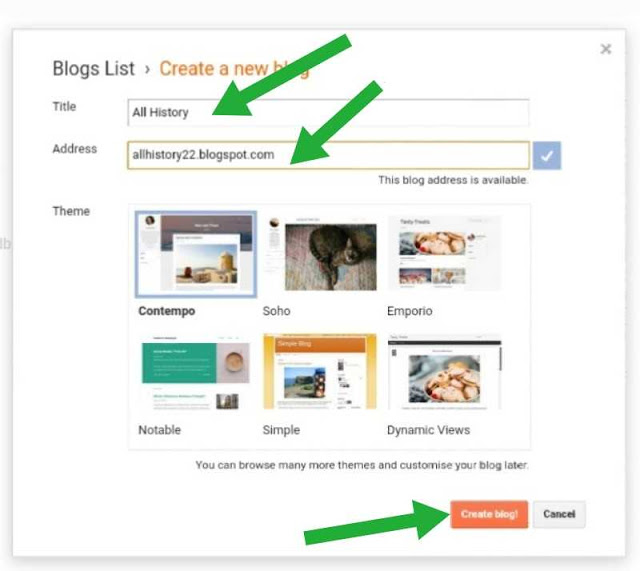 blog kaise banaye, create free blog, free me blogger par website kaise banaye