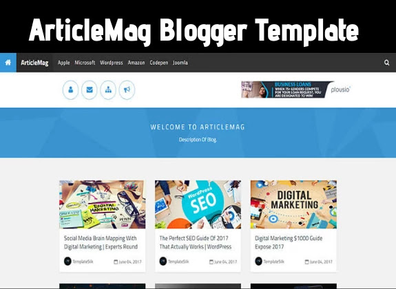 articlemag blogger template, responsive blogger template free download, best theme for blogger