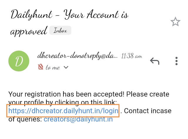 dailyhunt publisher account approved, dailyhunt profile create and complete, dailyhunt par account kaise banaye